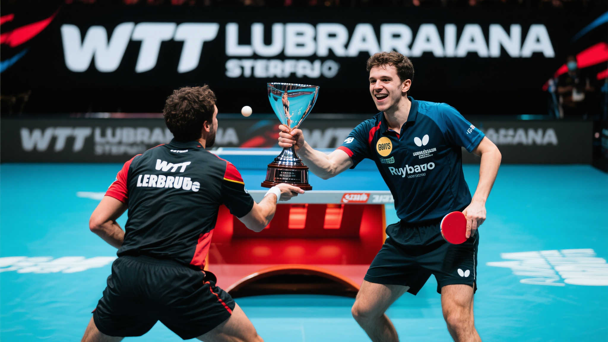 雨果4比2力克勒布伦,问鼎WTT卢布尔雅那男单桂冠 雨果4比2力克勒布伦,问鼎WTT卢布尔雅那男单桂冠