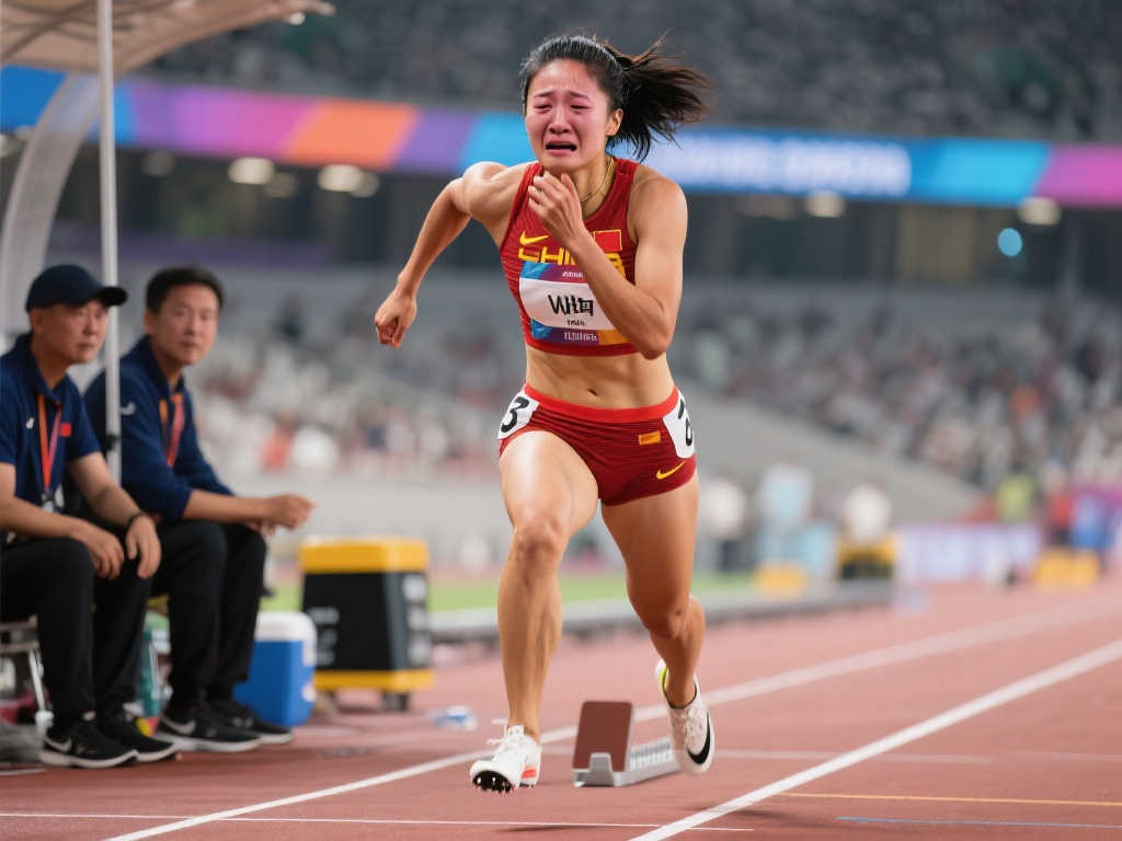 吴艳妮泪洒赛场:抢跑失误后痛哭,自责未夺冠愧对教练 吴艳妮泪洒赛场:抢跑失误后痛哭,自责未夺冠愧对教练